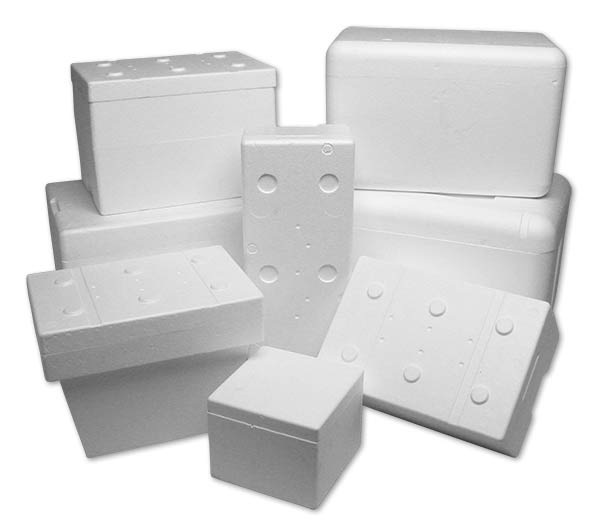 small styrofoam coolers